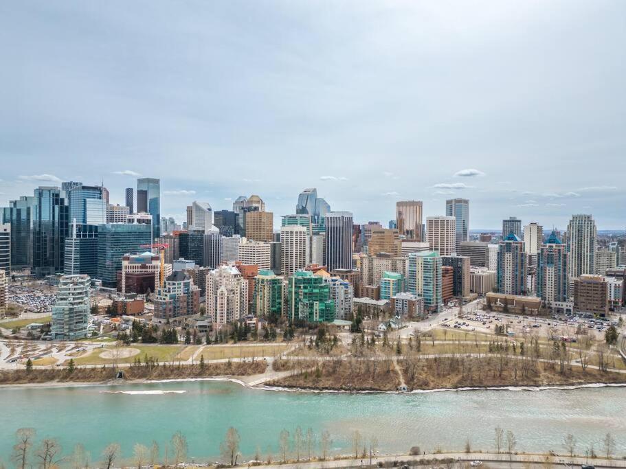 Ferienwohnung Chic 1Br Kensington Unit W/Parking YYC Exterior foto