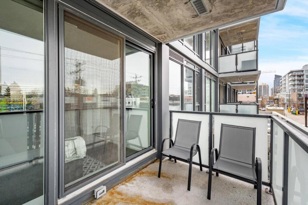 Ferienwohnung Chic 1Br Kensington Unit W/Parking YYC Exterior foto